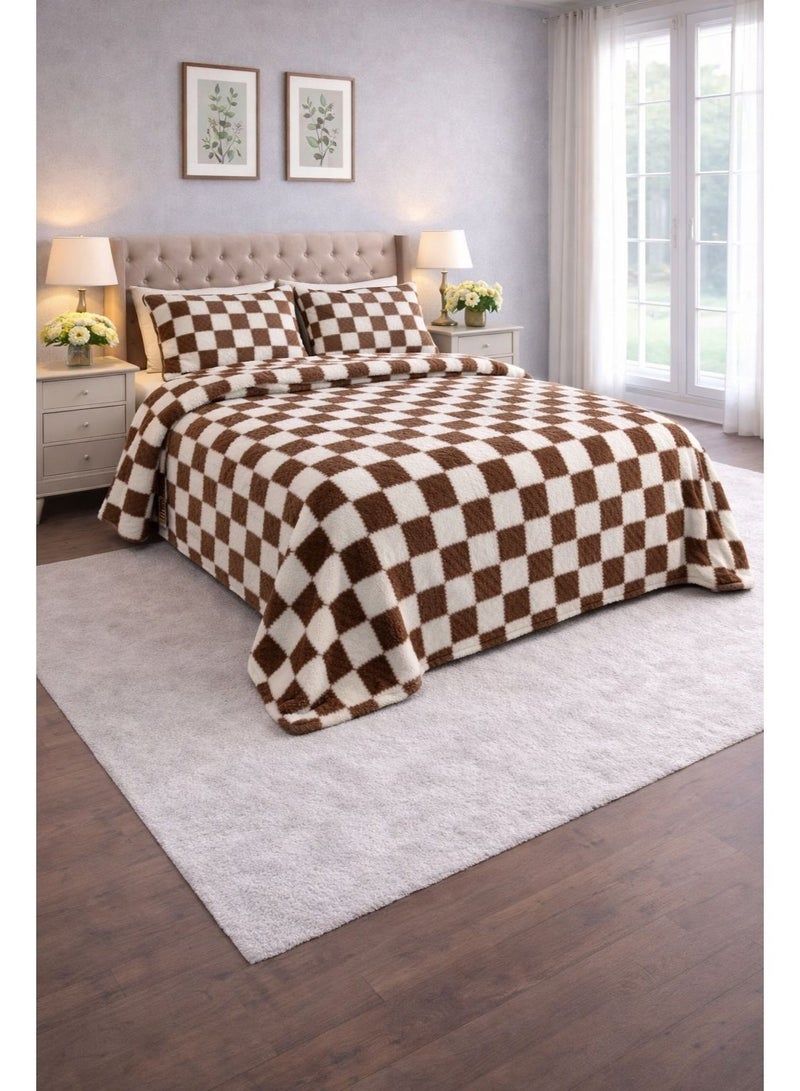 Large bed heating blanket, laser engraved, size 220*240cm